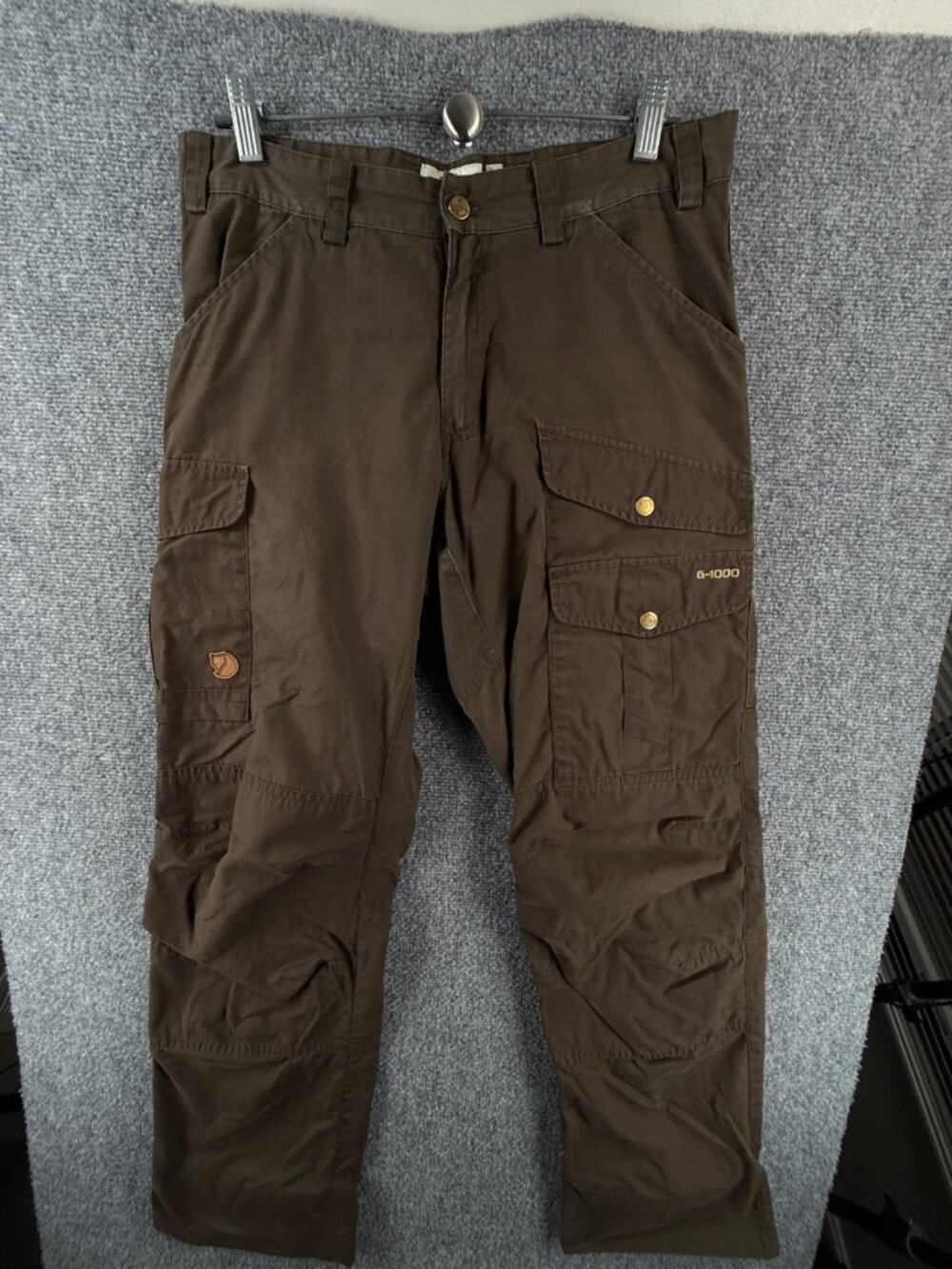 Fjallraven Barents Pro Regular Mid Brown US 32 Pants Hiking Men 81761 ACTL 32X31